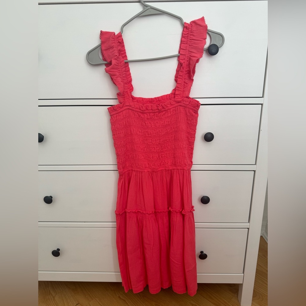 Aerie Bright Pink Summer Mini Dress